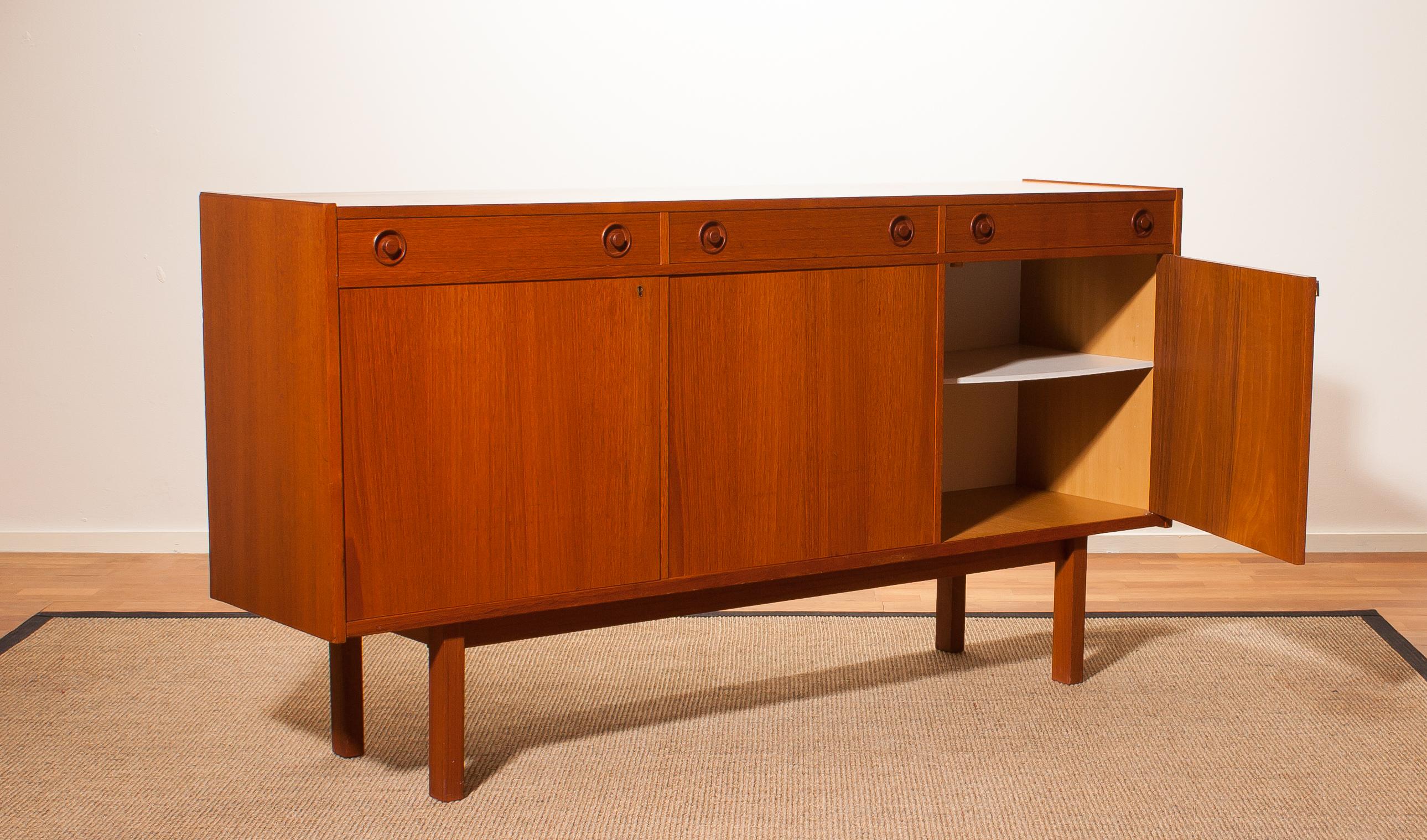 1950s, Teak Sideboard by Brexo Möbler, Sweden 1