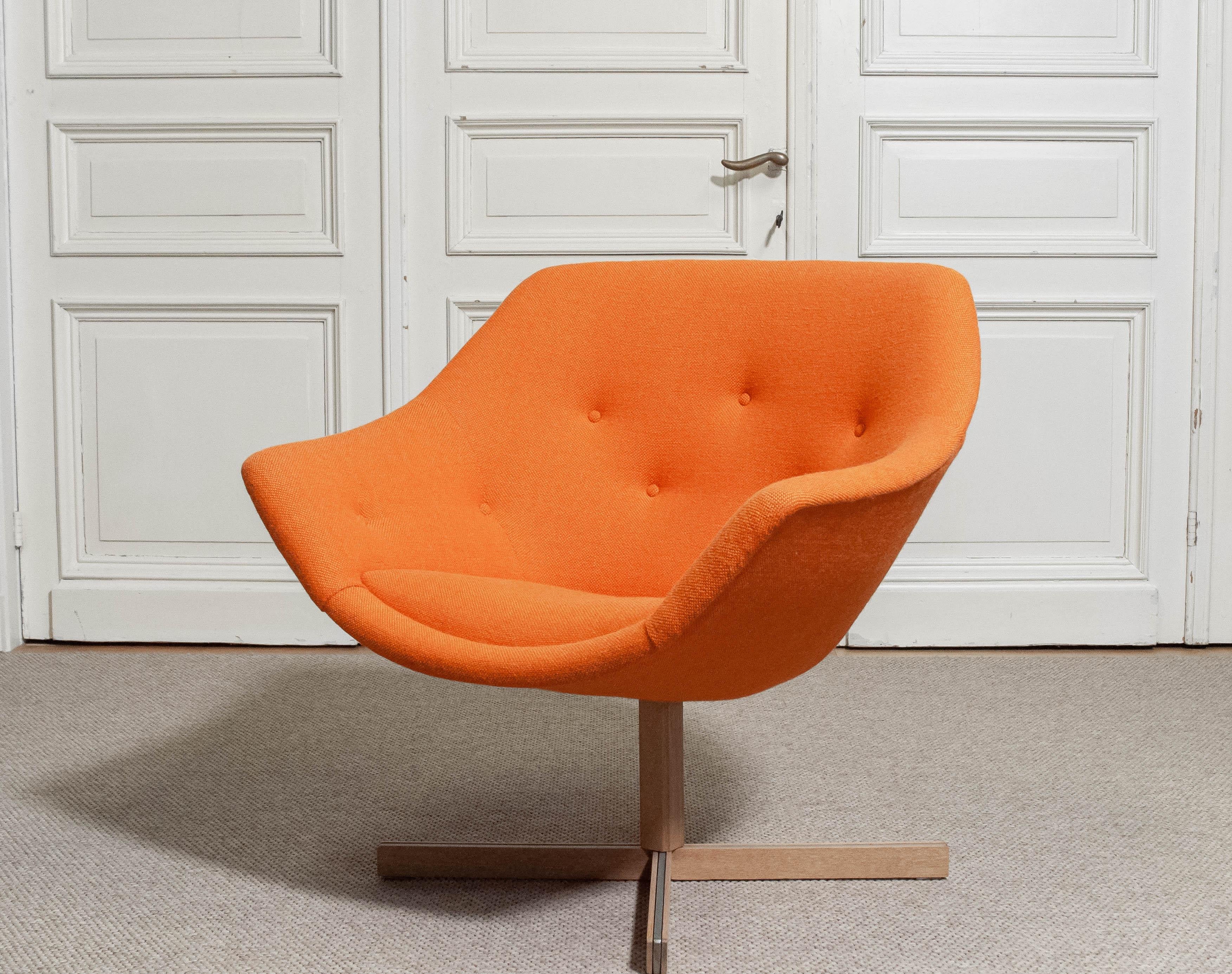 Finlandais Chaise pivotante des années 1960 par Carl Gustaf Hiort af AFS pour Puunveisto OY en vente