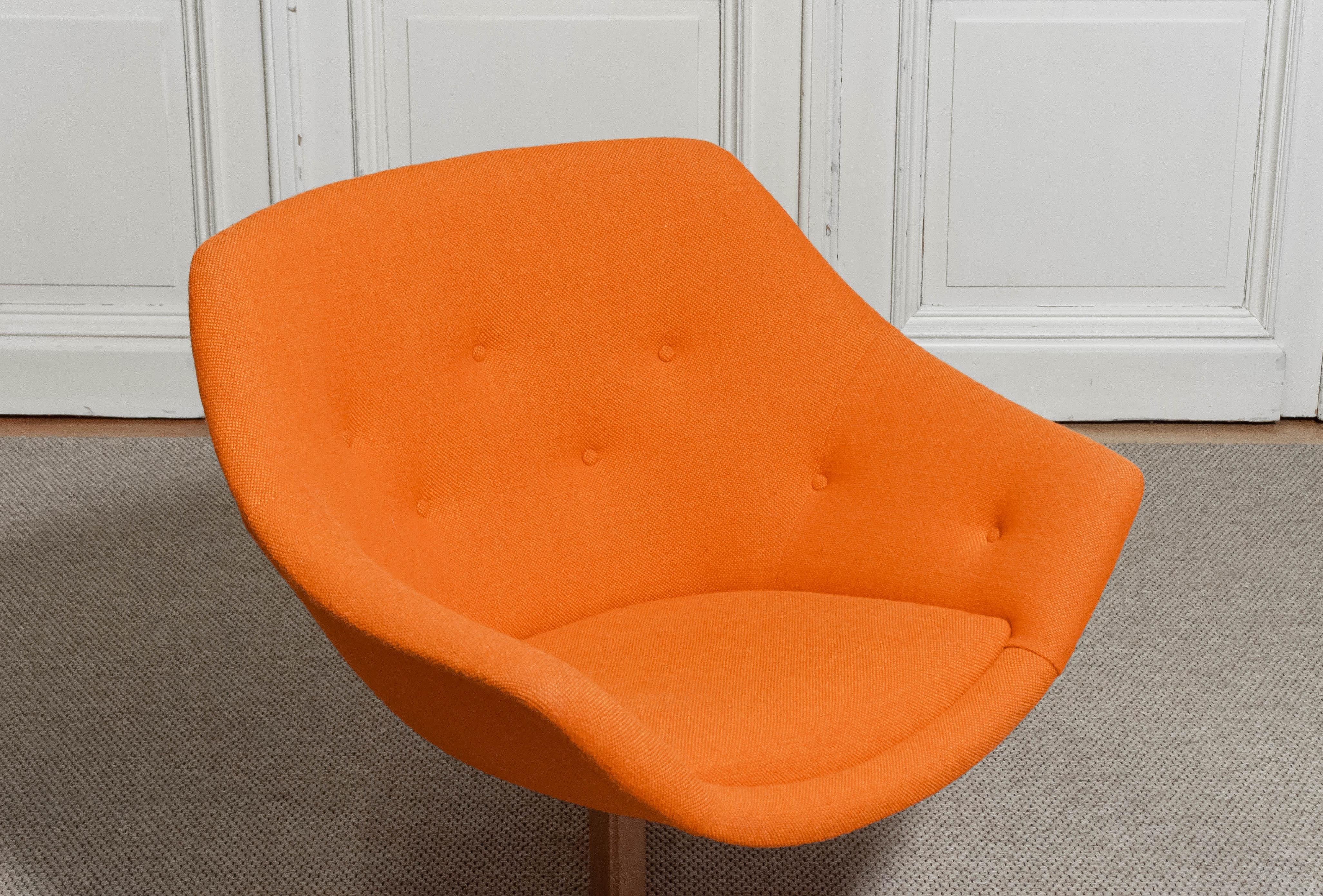 Scandinave moderne Chaise pivotante des années 1960 par Carl Gustaf Hiort af AFS pour Puunveisto OY en vente