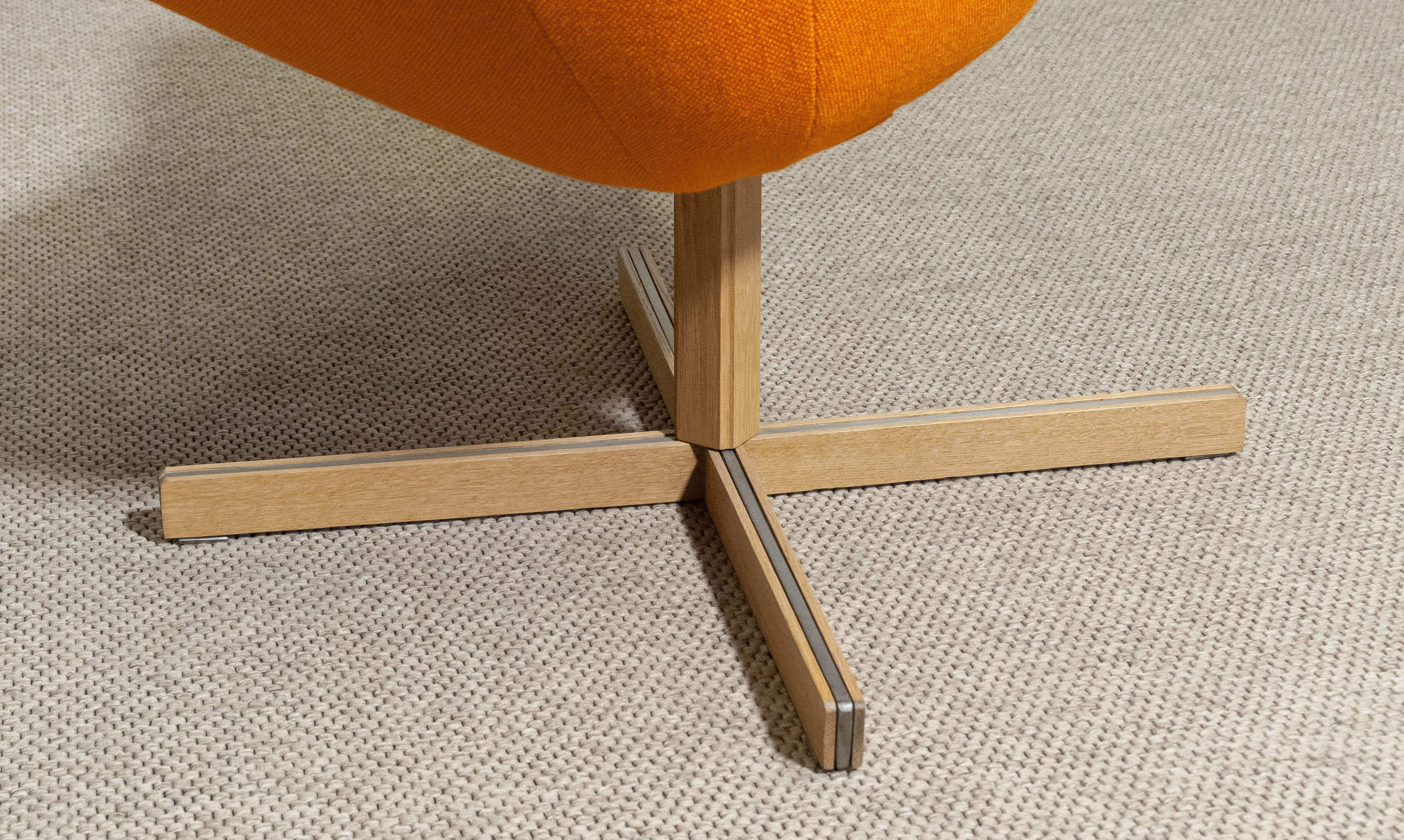 Chaise pivotante des années 1960 par Carl Gustaf Hiort af AFS pour Puunveisto OY en vente 2