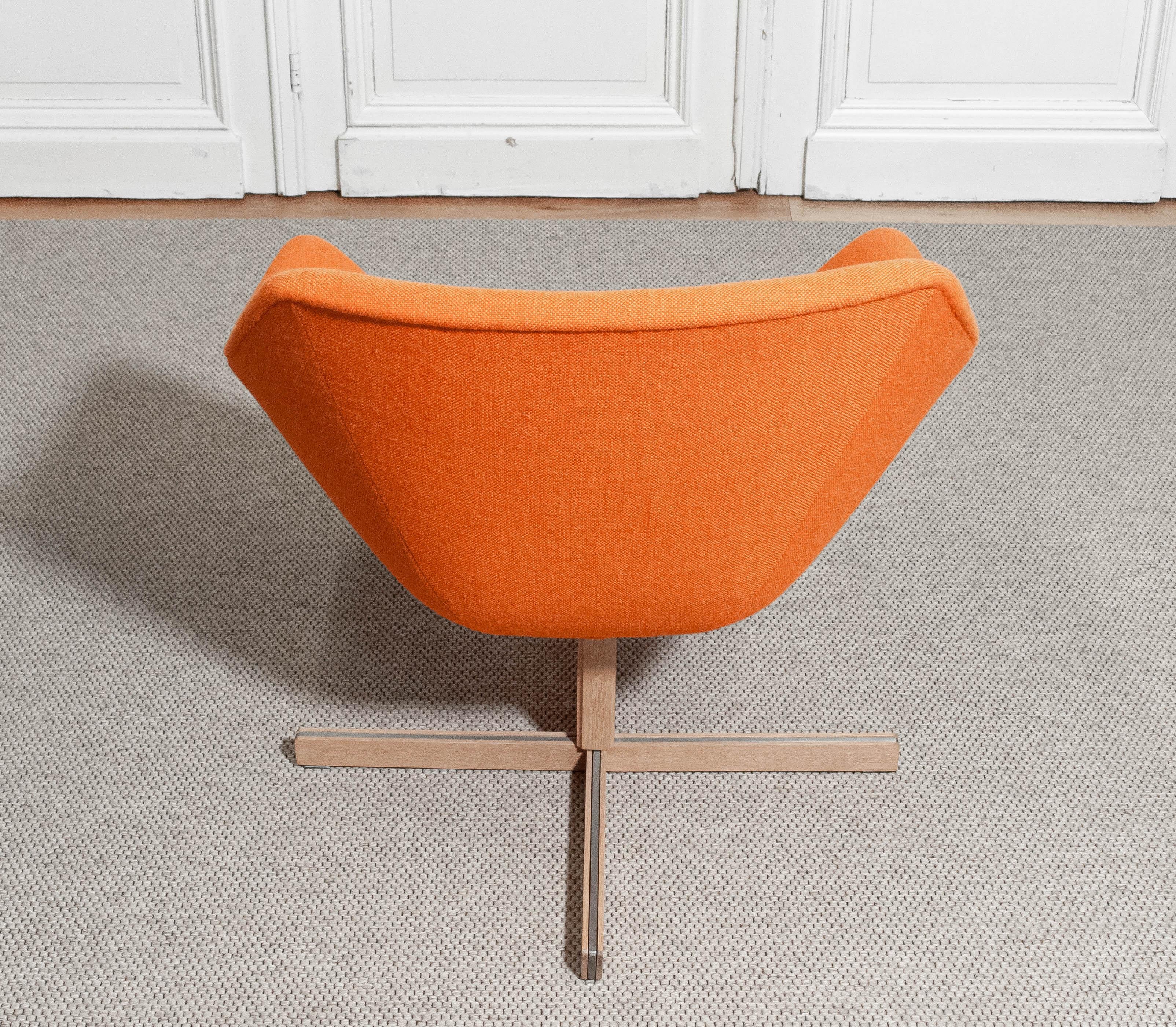Chaise pivotante des années 1960 par Carl Gustaf Hiort af AFS pour Puunveisto OY en vente 4