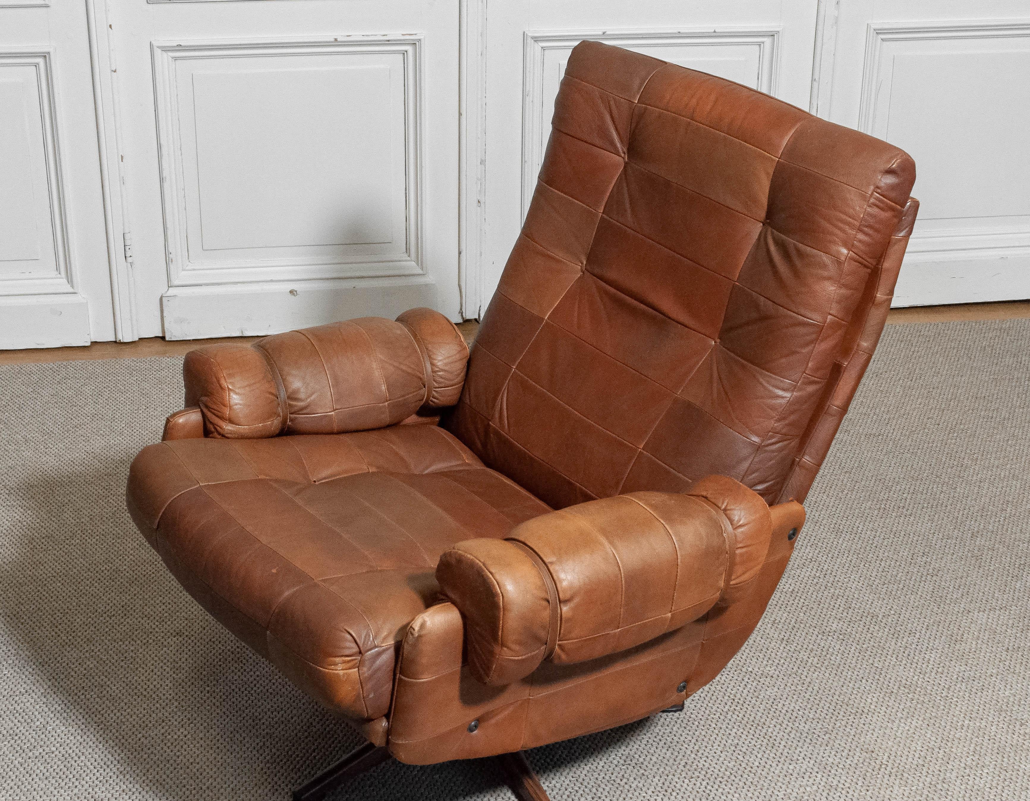 Arne Norells, chaise longue à bascule et pivotante, années 1960 en vente 1