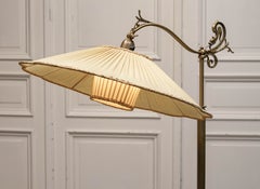Art Nouveau Floor Lamp Attributed To Harald Notini For Böhlmarks, Sweden, 1930s