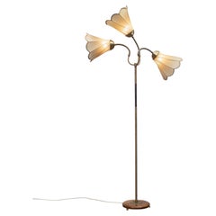 Lampada da terra Bergboms modello 370 in stile Hollywood Regency, Svezia, anni '70