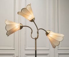 Lampada da terra Bergboms modello 370 in stile Hollywood Regency, Svezia, anni '70