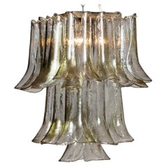 1970s La Murrina Chandelier Flush Mount "Selle" Italy