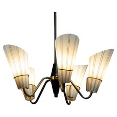 1950s Swedish Chandelier attributed to ASEA