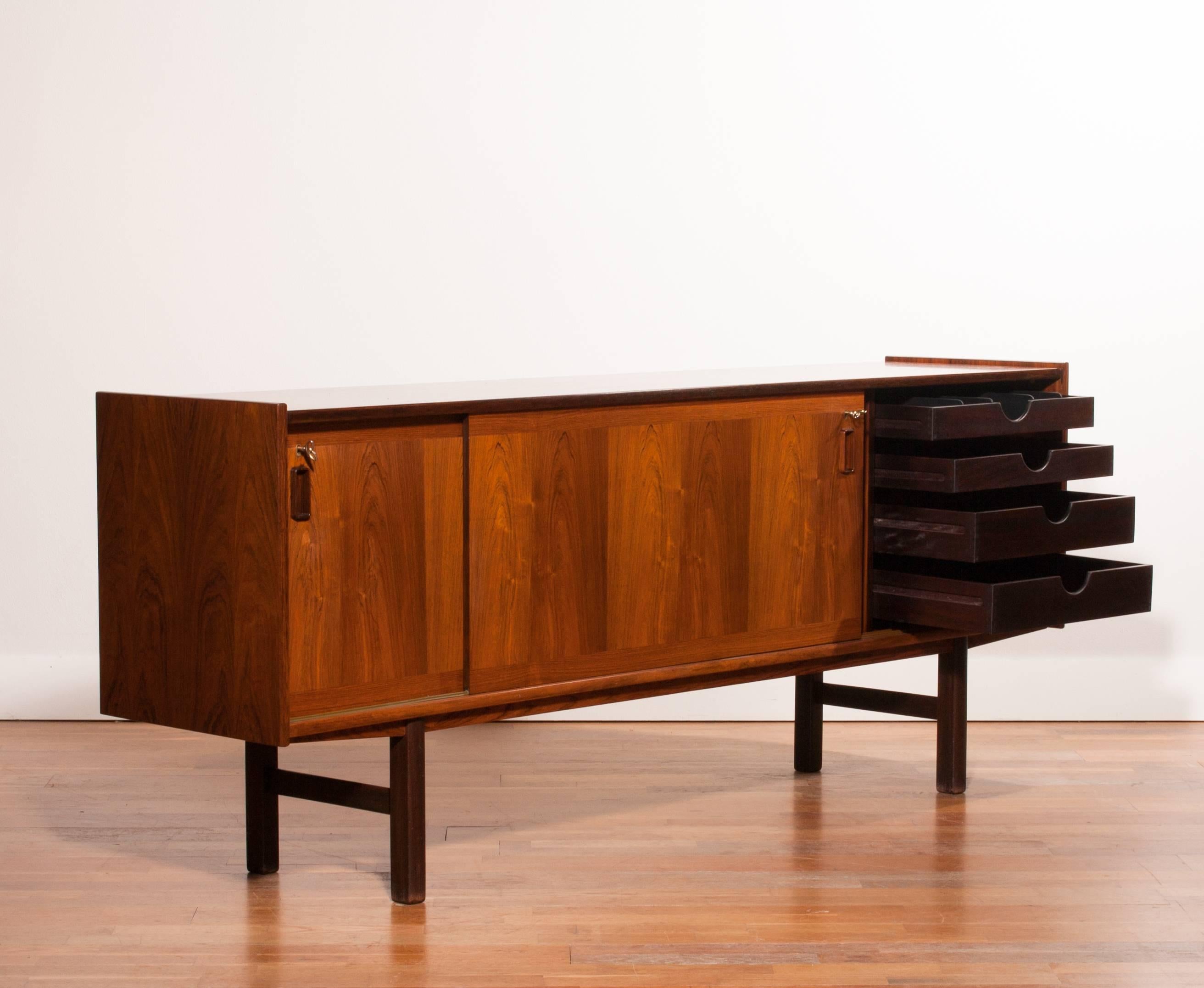 1950s, Rosewood Sideboard by Gunni Omann for Omann Jun 3