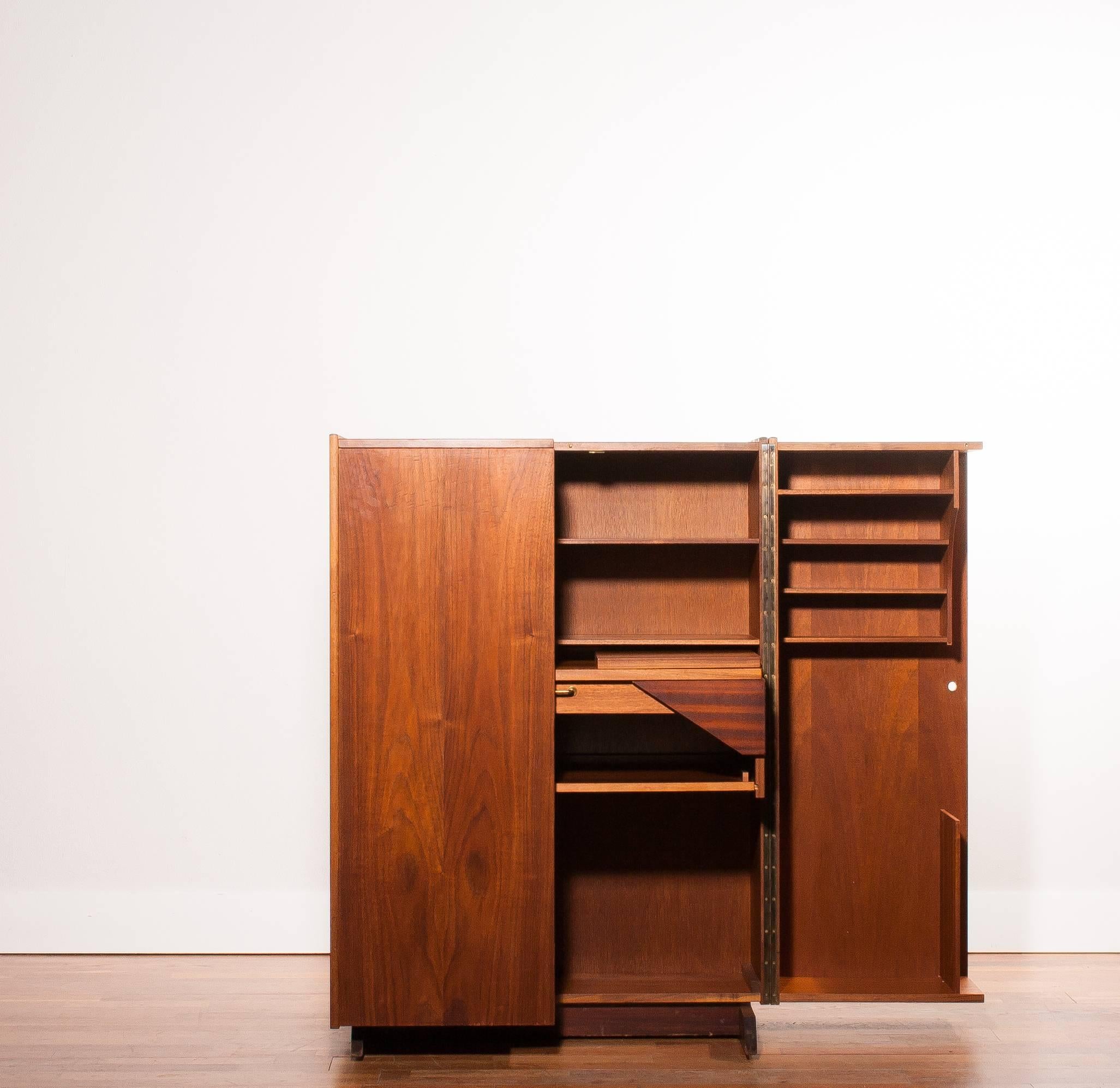 Mid-20th Century 1960s, Teak 'Magic in Box' by Mummenthaler & Meier Switzerland