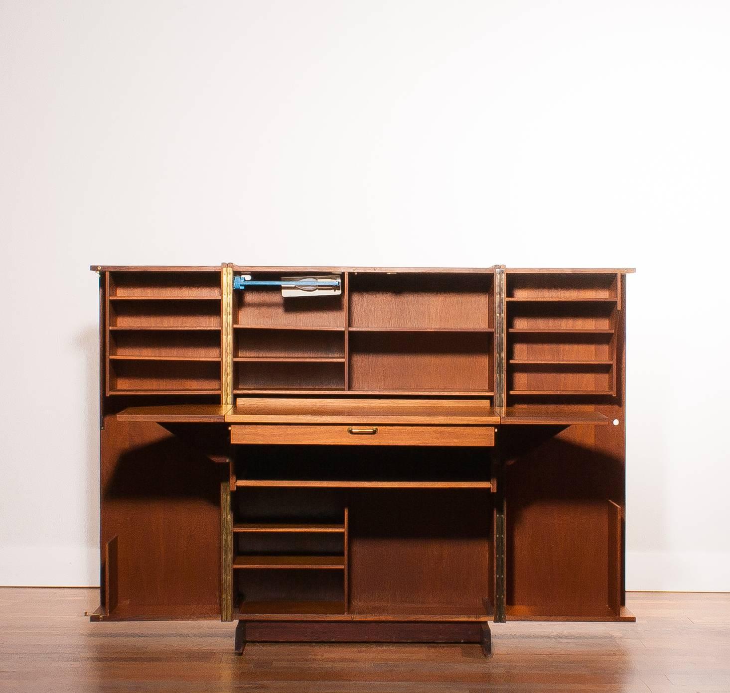 1960s, Teak 'Magic in Box' by Mummenthaler & Meier Switzerland 3