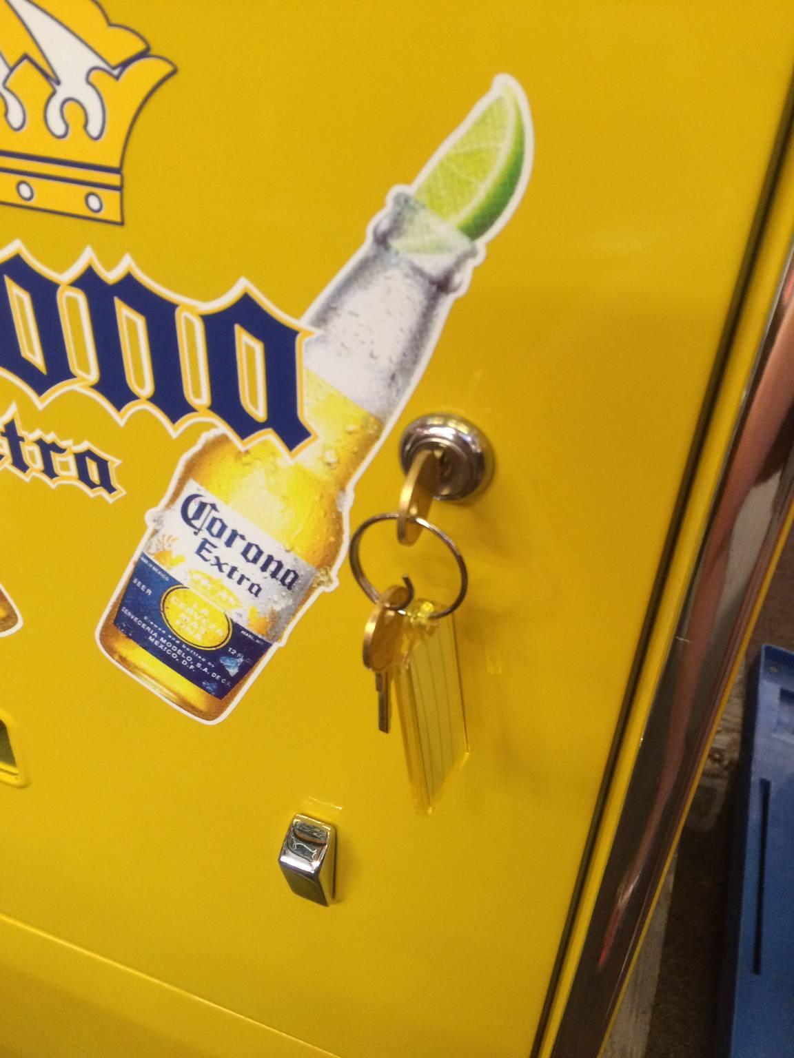 Fully Restored Cavalier 64 Corona Beer Refrigerator 2