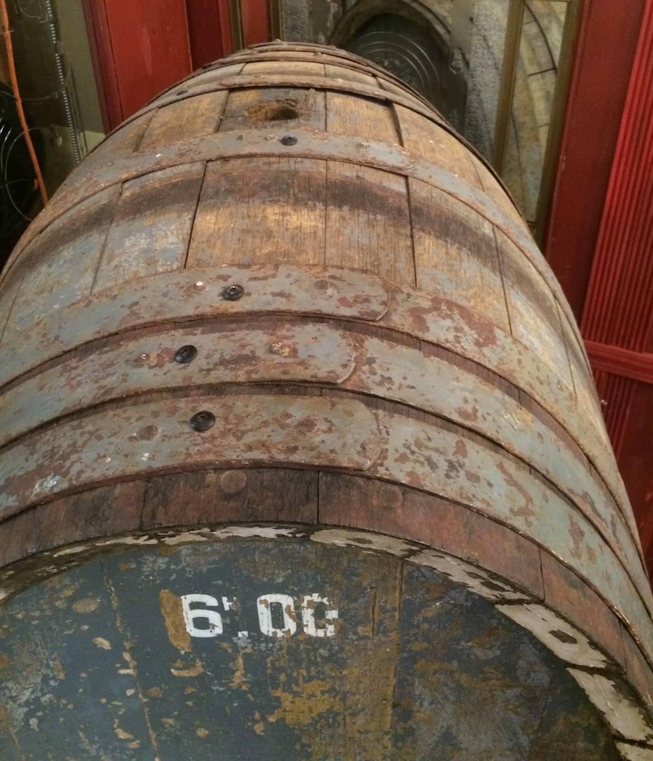 19th Century Antique Wine Barrel Keg