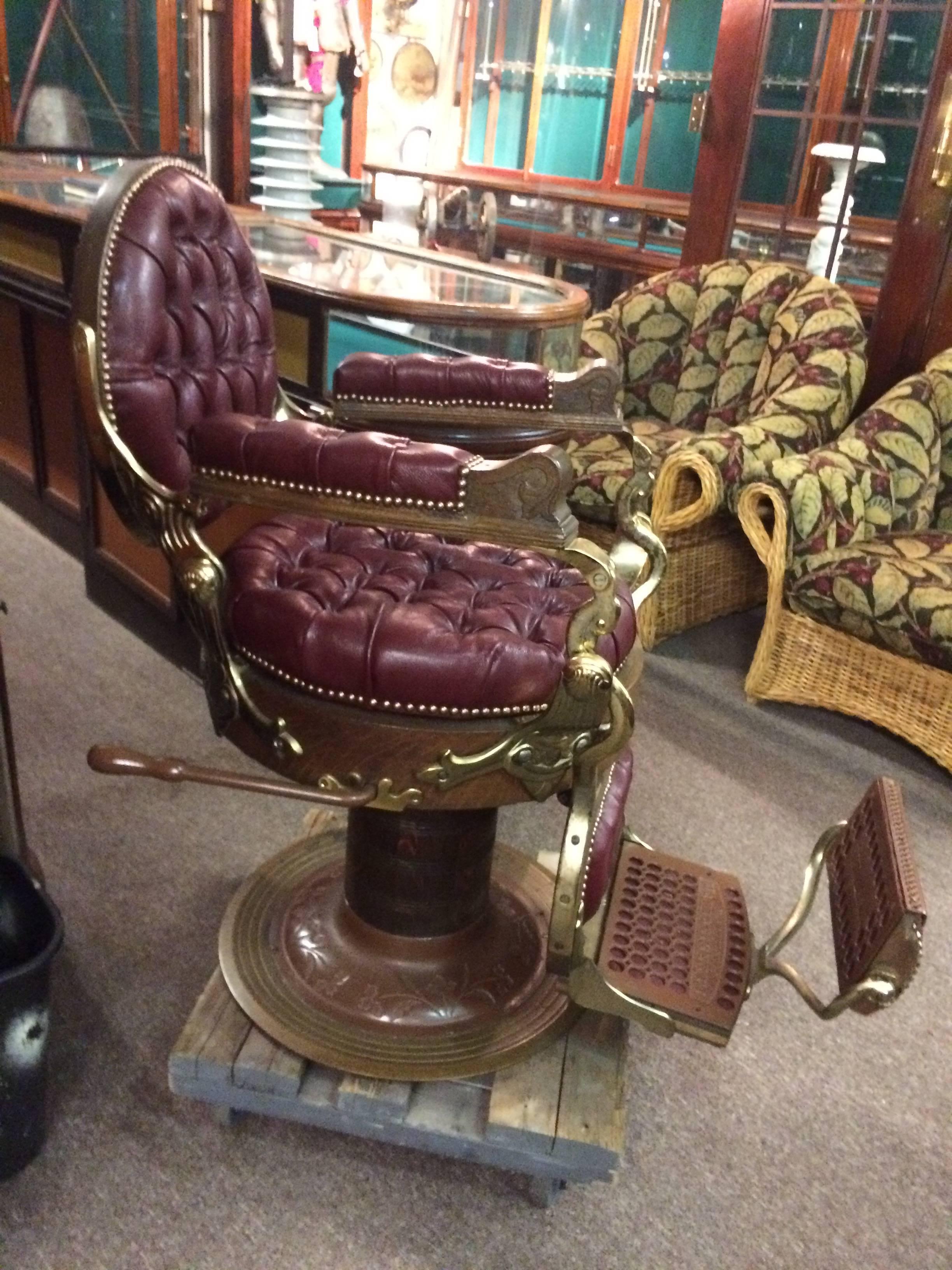 e berninghaus barber chair