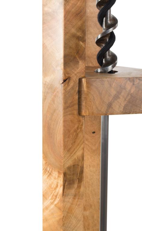 Bits Floor Lamp Ambrosia Maple Antique Drill Bit Handmade To Order