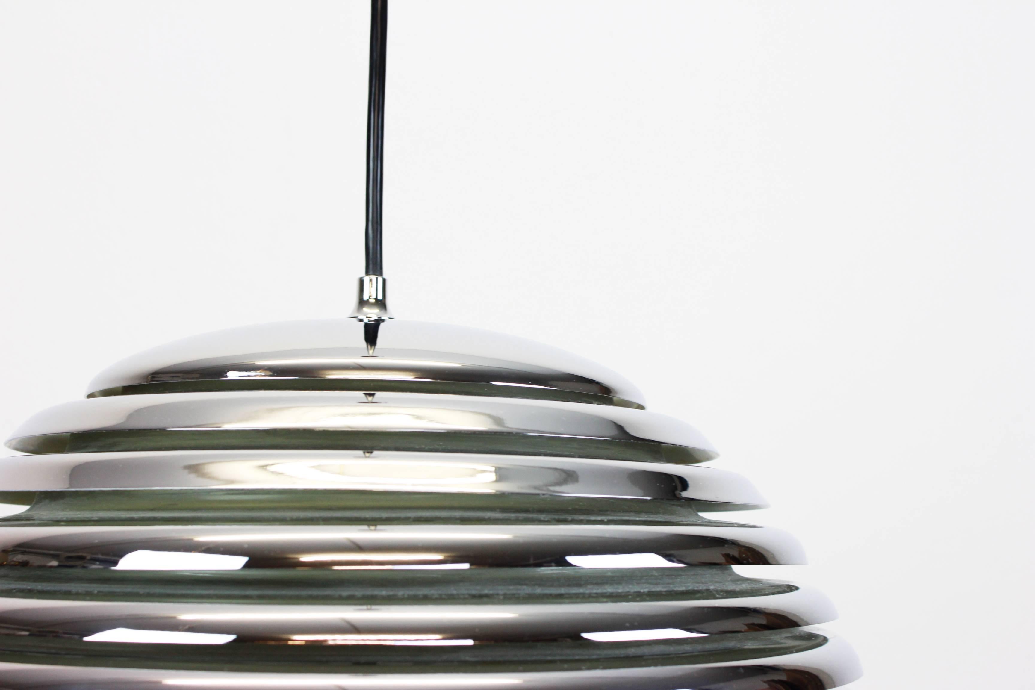 Saturno Pendant Light by Kazuo Motozawa, Germany, 1970s In Excellent Condition In Aachen, NRW