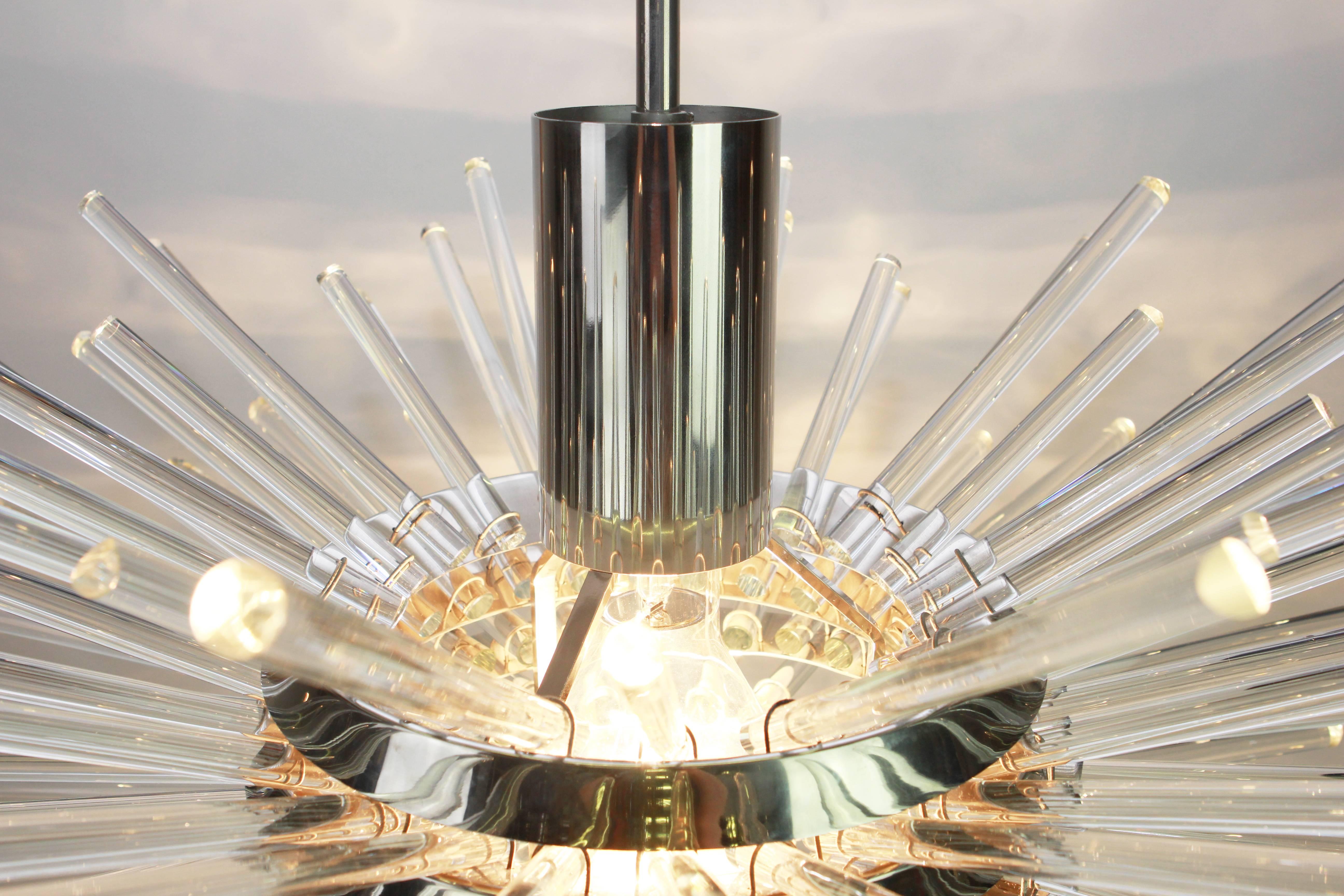 Crystal Stunning Huge “Miracle” Chandelier by Bakalowits, Austria, Vienna, 1960s