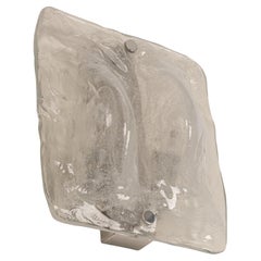 Applique murale unique en verre de Murano par Kalmar, Autriche, années 1960