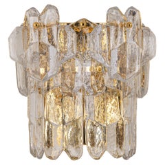 1 of 2 Pairs of Large Kalmar Sconces Wall Lights 'Palazzo', Austria, 1970s
