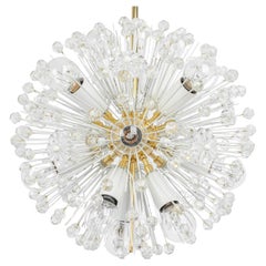 1 of 3 Petie Starburst Brass Pendant Lights by Emil Stejnar, Austria, 1960s