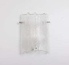 1 de 5 apliques de baño de cristal Murano Ice, de Kaiser (Alemania), década de 1970