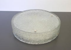 Große Murano-Glas-Einbauleuchte von Kaiser, Deutschland, 1960er Jahre