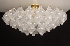 1 di 2 Lampada da incasso in vetro “Tulipan” extra large di Kalmar, Austria, anni ’60