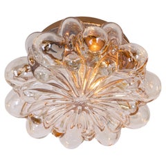 1 of 2 Amber Bubble Flush mount light in style of Helena Tynell, , Germany