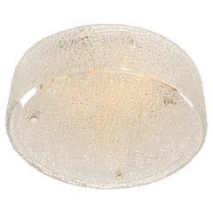 Gran aplique de cristal de Murano de Kaiser, Alemania, años 60