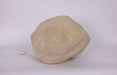 Large 'Dora' Moon Rock Table Lamp by André Cazenave, Italy, 1970s