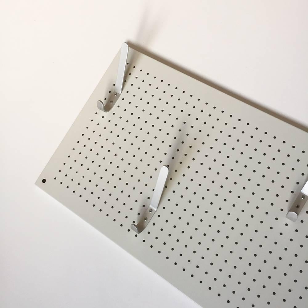 1 of 2 Metal Wardrobe Wall Panel Elements RZ 61 by Dieter Rams for Vitose, 1960s 4