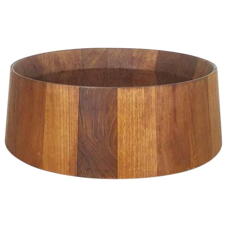 1960s Danish Teak Bowl by Dansk Design Denmark Design by Jens Harald Quistgaard