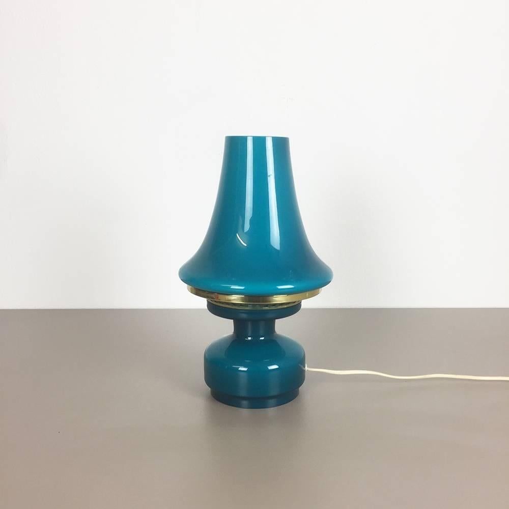 Swedish Glass Desk Lamp by Hans Agne Jakobsson for Haj AB Markaryd, 1960s 2