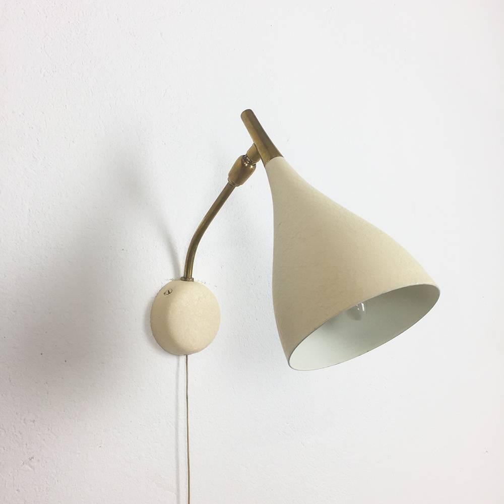 Mid-Century Modern Original Italian Diabolo Wall Light 1960s Metal Sconces Wall Light