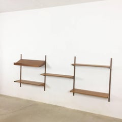 Vintage 1960s Teak Wall Unit, Kai Kristiansen for Feldballes Mobelfabrik Denmark