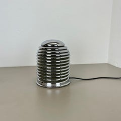 Lampe de table vintage chromée, créée par Kazuo Motozawa pour Staff Leuchten, Allemagne, années 1970