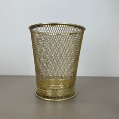 vintage waste paper bin umbrella stand element in Matégot Style, France 1970s