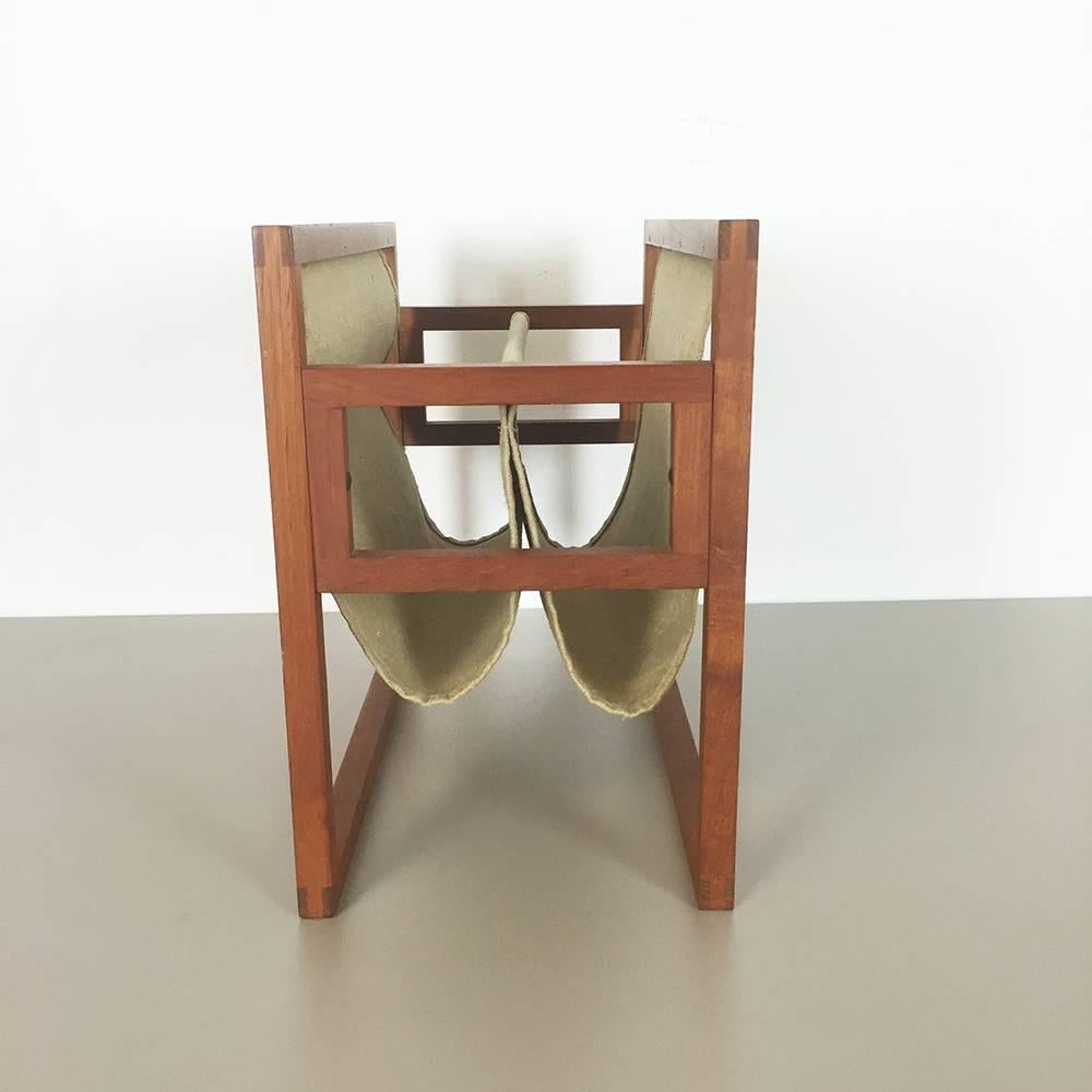 danish modern magazine rack