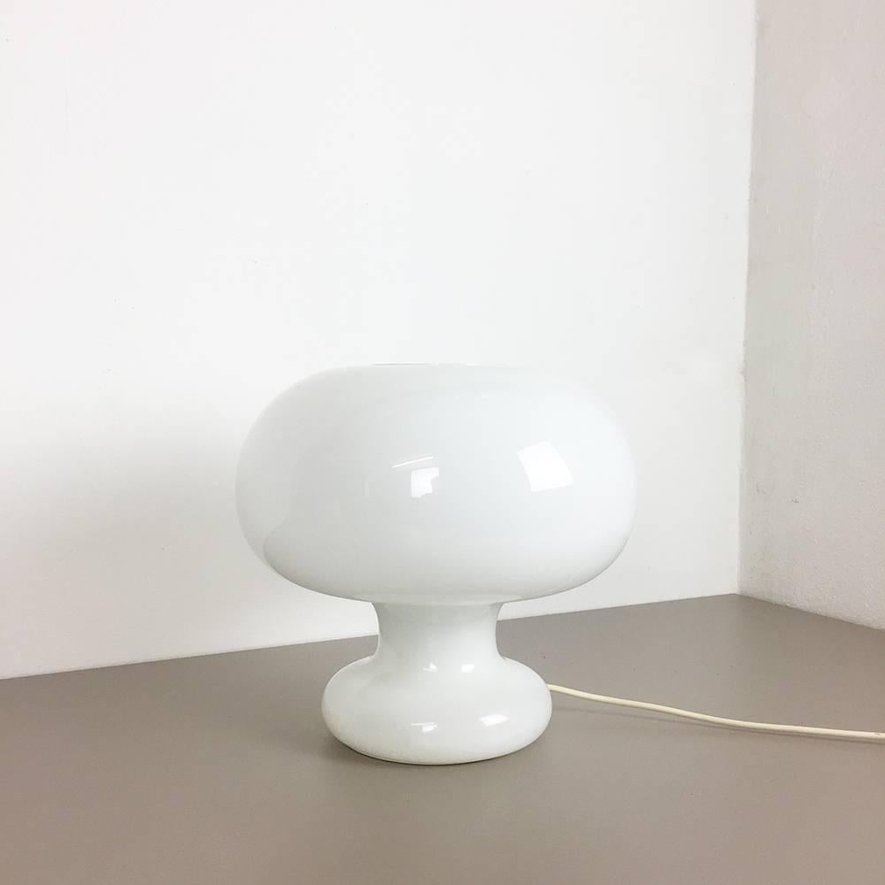 Original 1970s Glass Bubble Table Light by Cosack Lights, Germany In Good Condition In Kirchlengern, DE