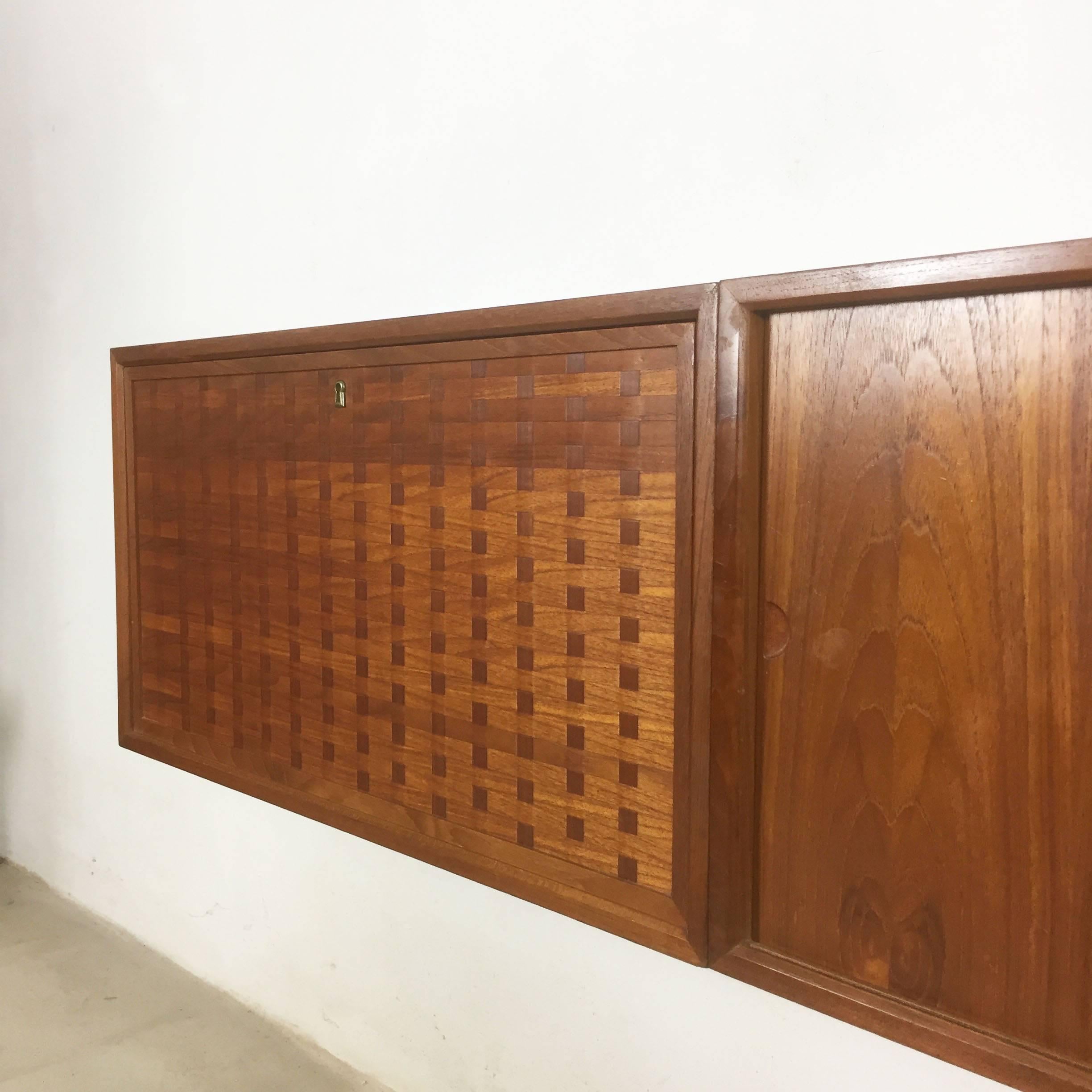 Cado Royal Floating Sideboard Teak by Poul Cadovius for Cado, Denmark, 1960s In Good Condition In Kirchlengern, DE