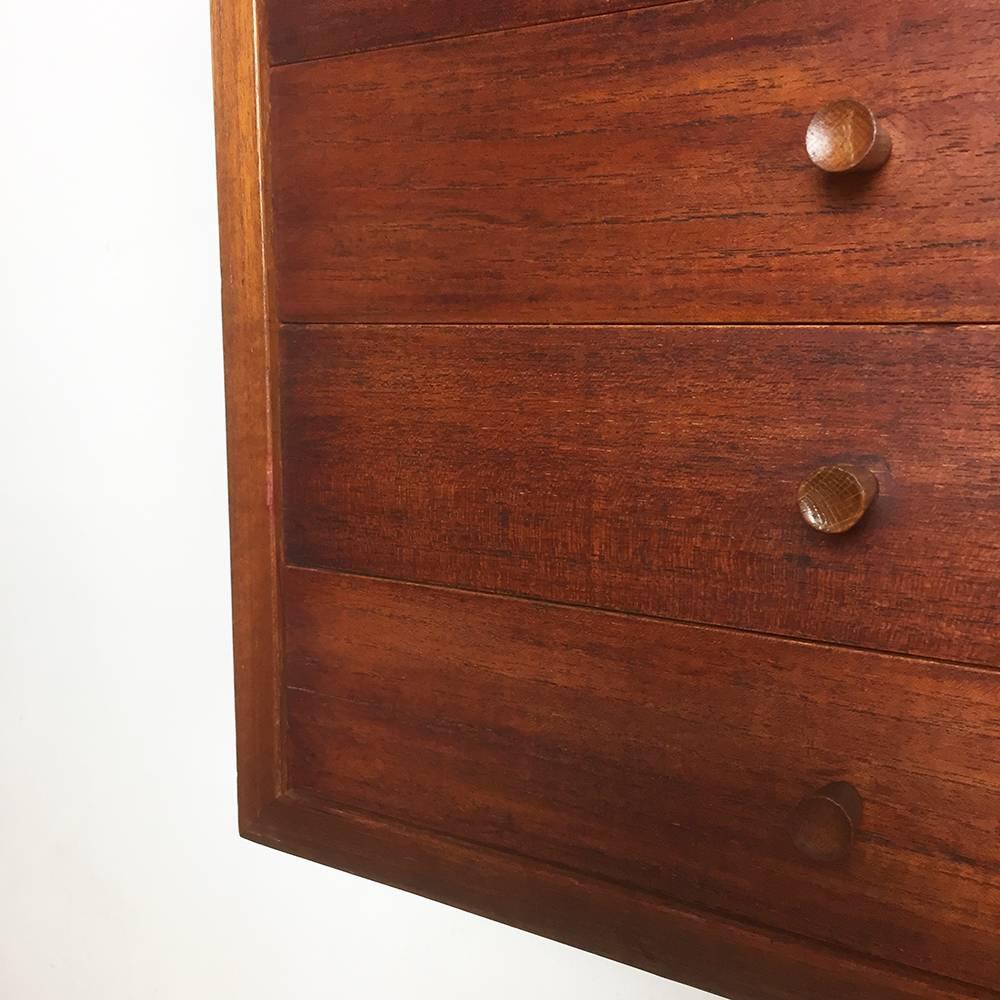 Modernist Teak String Wall Board by Nisse Strinning for String AB, Sweden, 1960 3