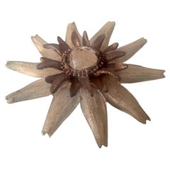 A Line Vautrin Brooch, Mid-Century, Glass and Talossel