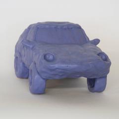 Matte Purple Car