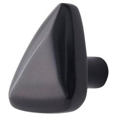 Elemental Holds Furniture and Cabinet Handle- Triangle- Matte Black Brass