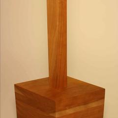 Rombo cereza Escultura de luz LED en línea