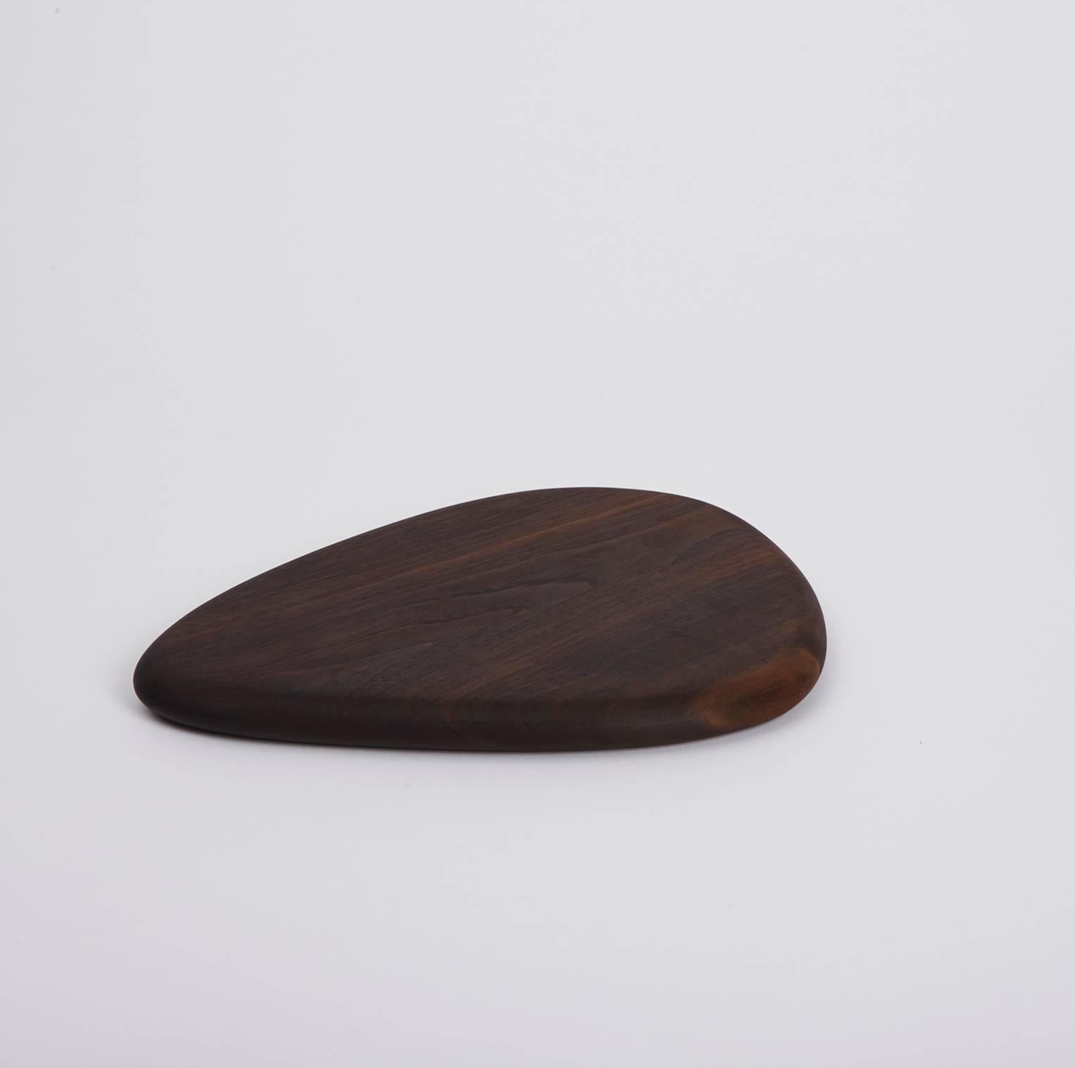 American Small Egg Walnut Pebble Cutting Board