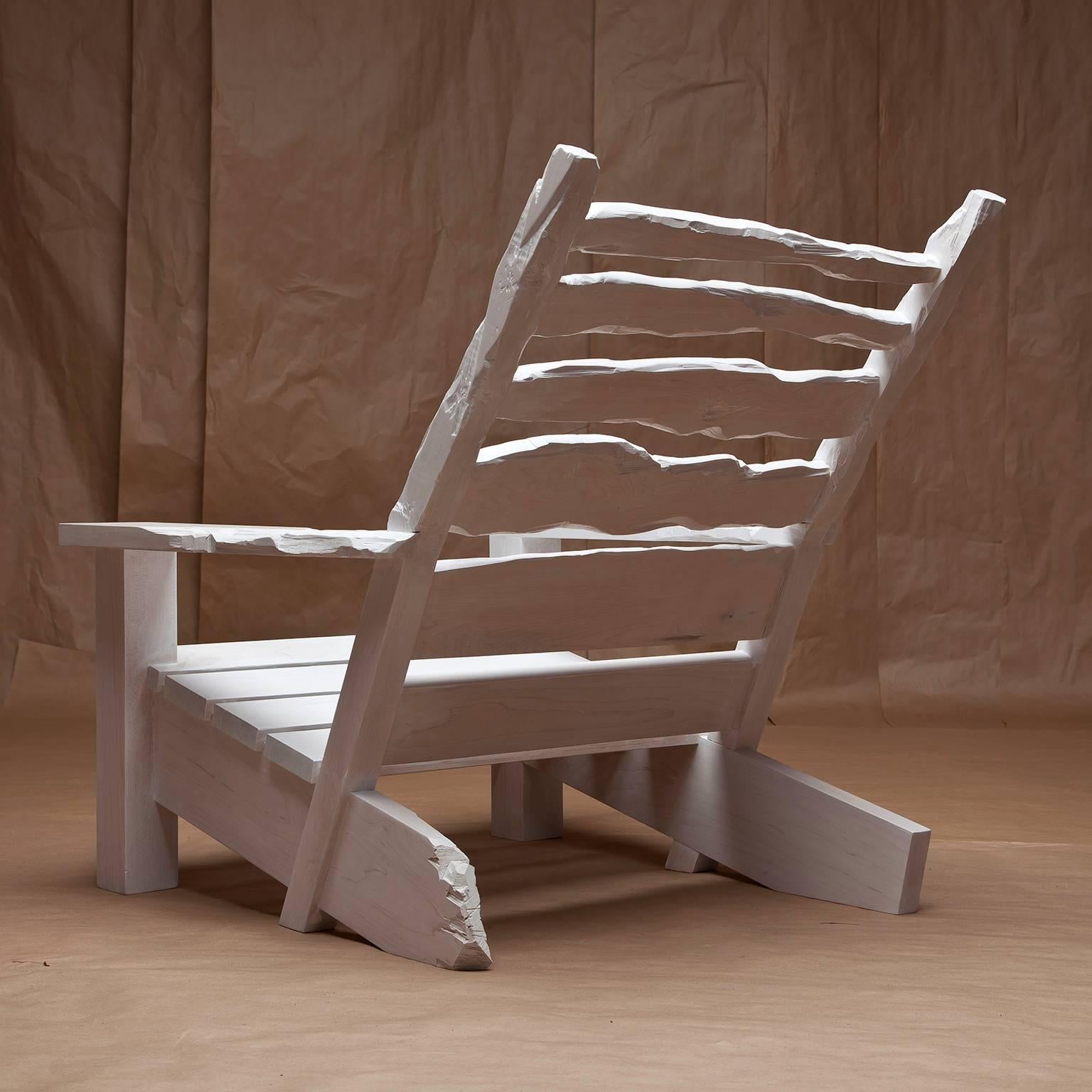 Other White Washed Maple Sunday Chair For Sale