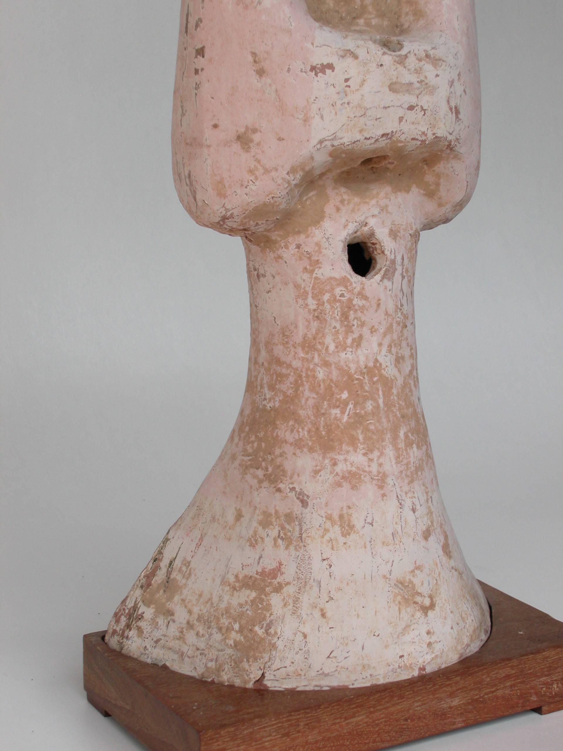 18th Century and Earlier Ancient Chinese Han Dynasty Tomb, Figure of a Lady, 200 BC For Sale