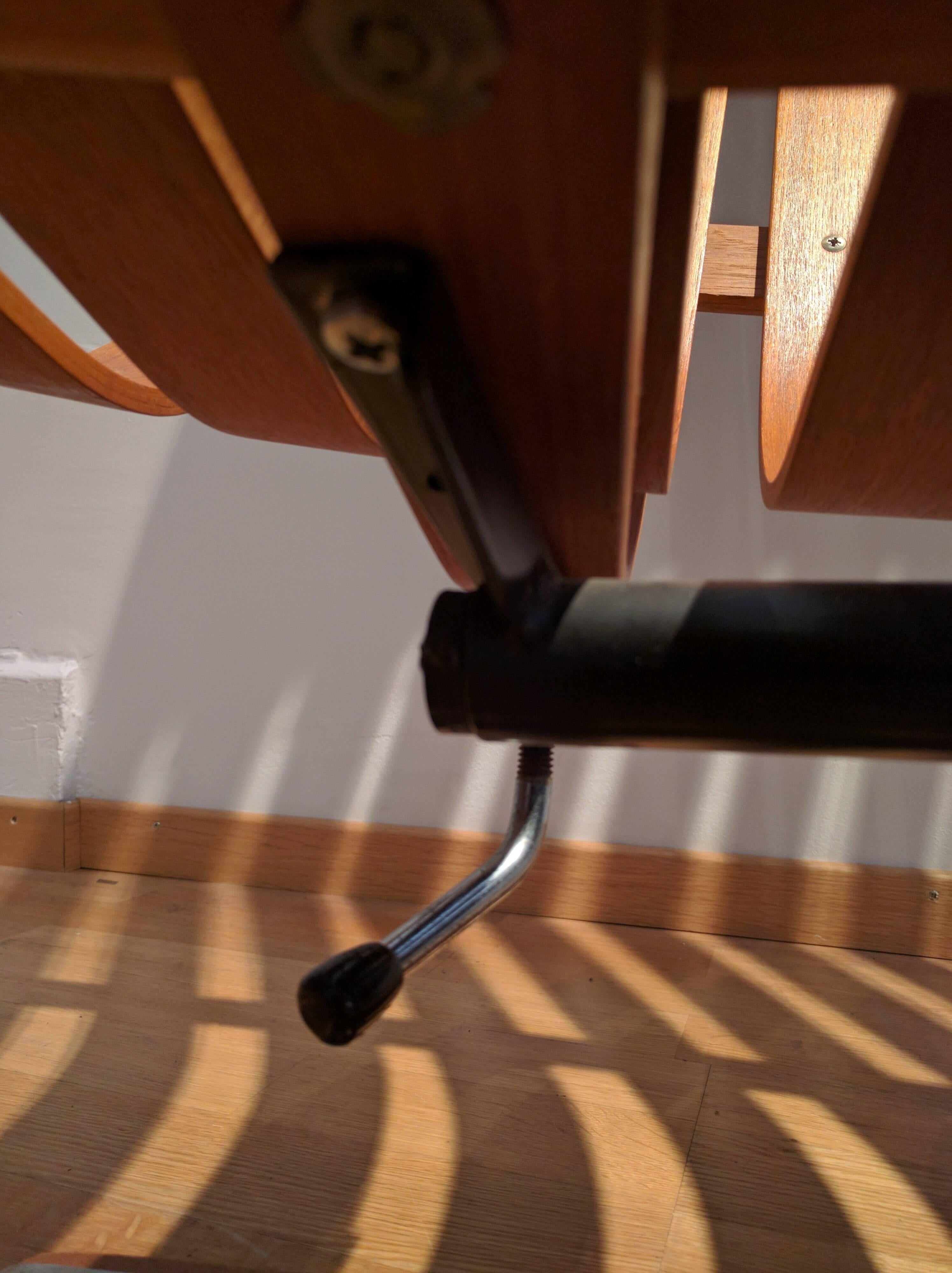 Scandia Swivel Chair, Hans Brattrud In Excellent Condition In Bern, CH