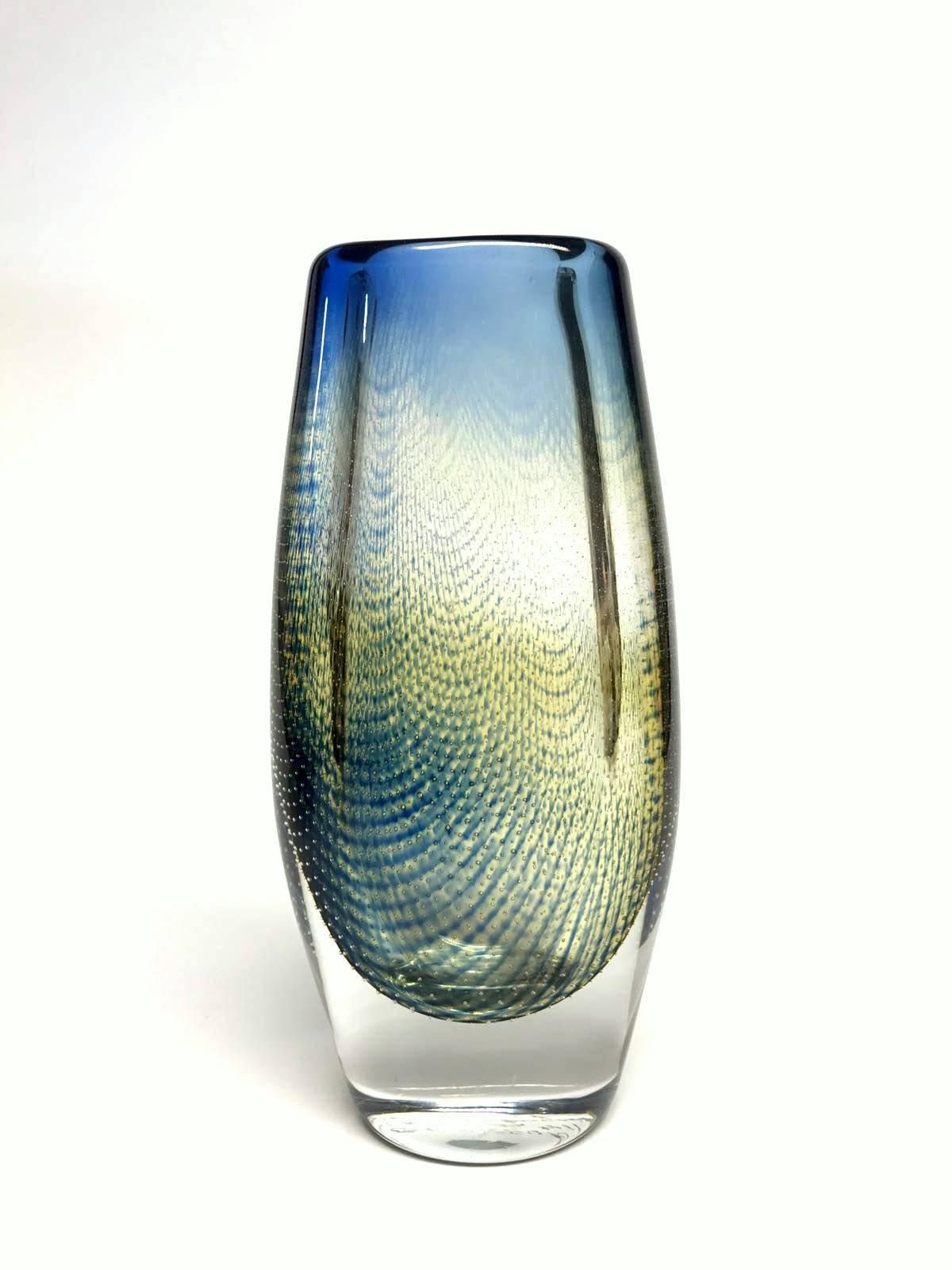 Beautiful vase, designed by Sven Palmquist for Orrefors, Sweden.
The object signed and in very nice condition.
 