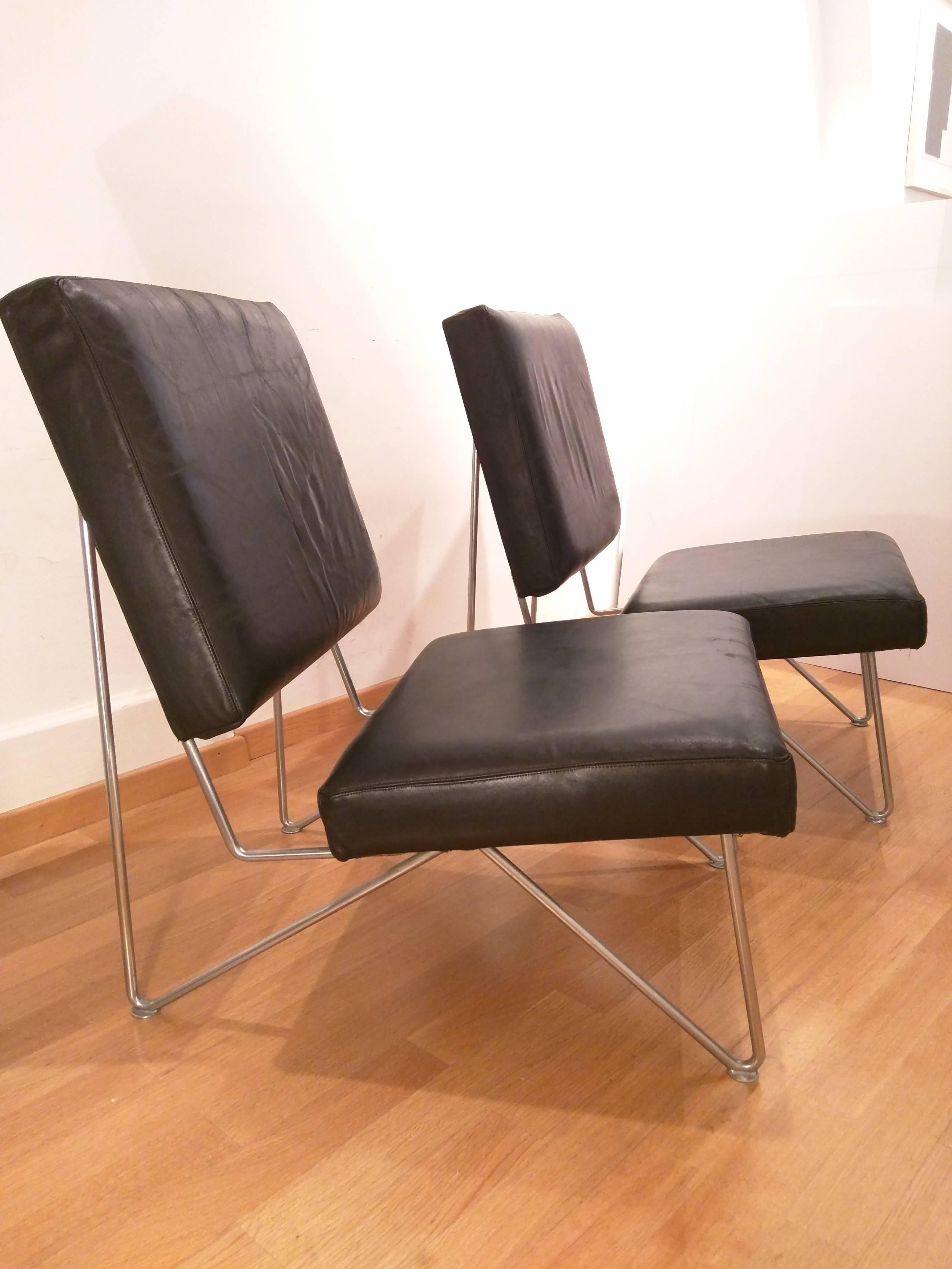 Easy Chairs by Cees Braakman In Good Condition In Bern, CH